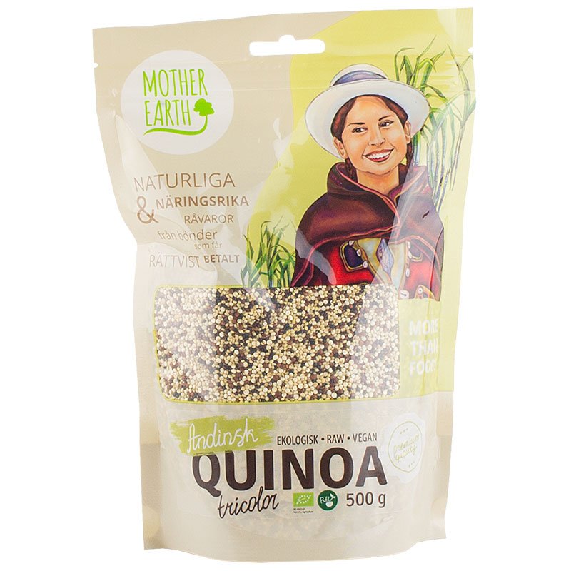 Quinoa tricolor raw&eko 500g