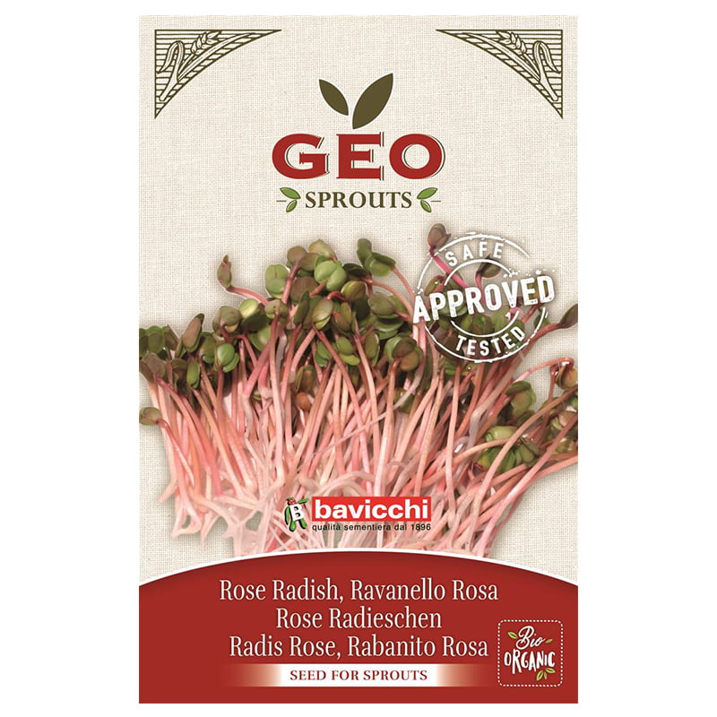 GEO Rosa Rädisfrö EKO 20g - Bild 2