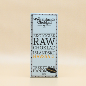 Wermlandschoklad Isländskt Havssalt RAW&EKO 50g